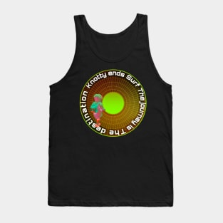 Knotty ends Surf designs Tank Top